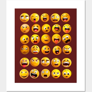 Emoji Show Posters and Art